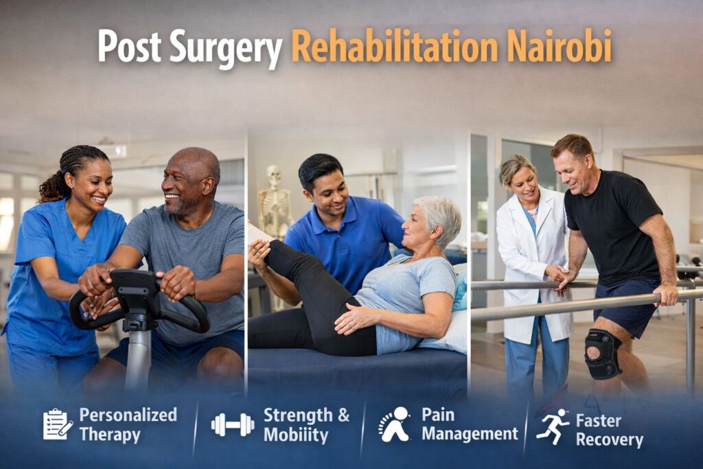 Post surgery rehabilitation Nairobi