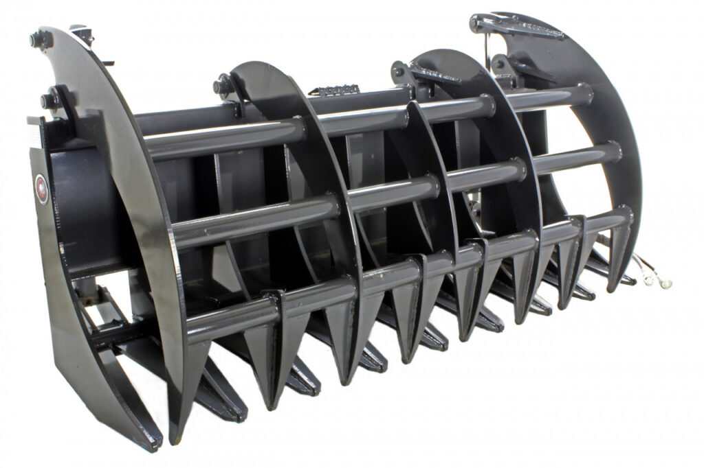Mini Excavator Rake Attachment