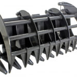 Mini Excavator Rake Attachment