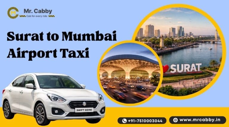 Surat to Mumbai Airport Taxi