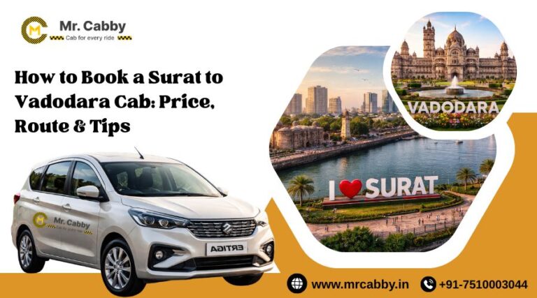 Surat to Vadodara Cab