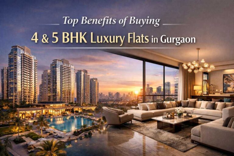 Top Benefits of Buying a 4 BHK or 5 BHK Luxury Flat in Gurgaon