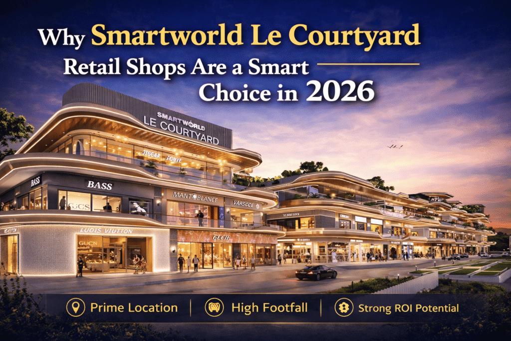 Why Smartworld Le Courtyard Retail Shops Are a Smart Commercial Choice in 2026