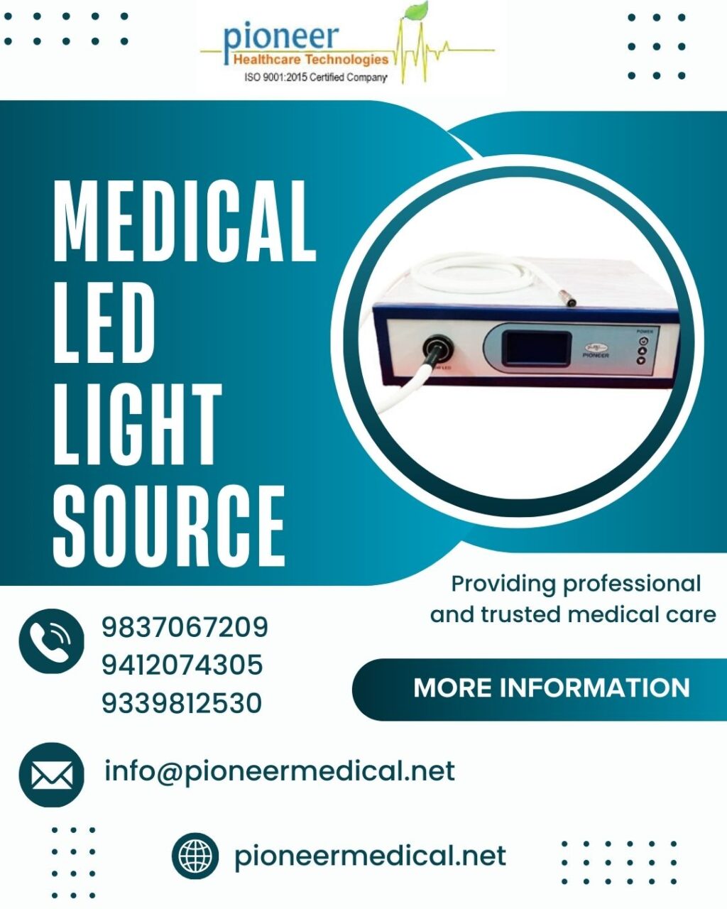 Medical LED Light Source for Endoscopy