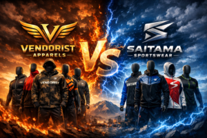 Vendorist Apparels vs Saitama Sportswear