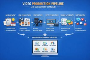 How to Organize a Video Production Pipeline Using Management Software