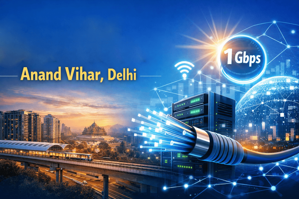 high speed internet provider in Anand Vihar