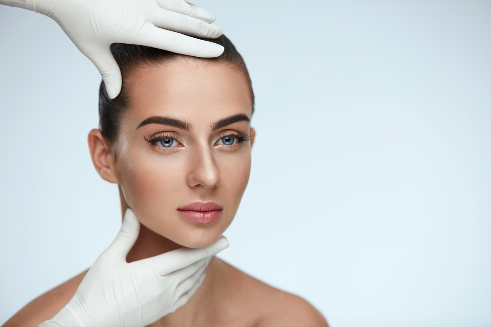 Facial,Beauty.,Portrait,Of,Beautiful,Young,Female,With,Perfect,Makeup