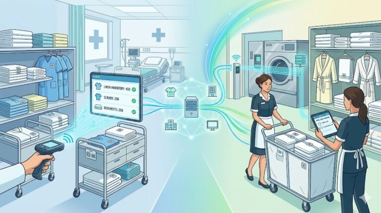 RFID in tracking linens