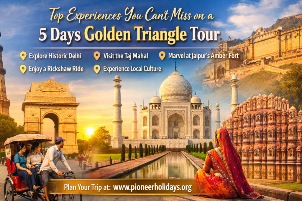 5 days Golden Triangle Tour