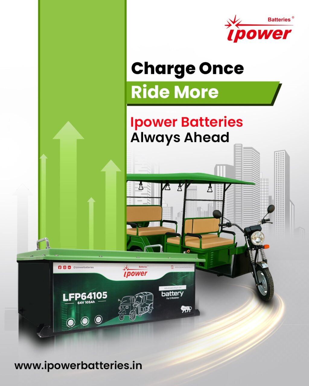 lithium battery for e rickshaw