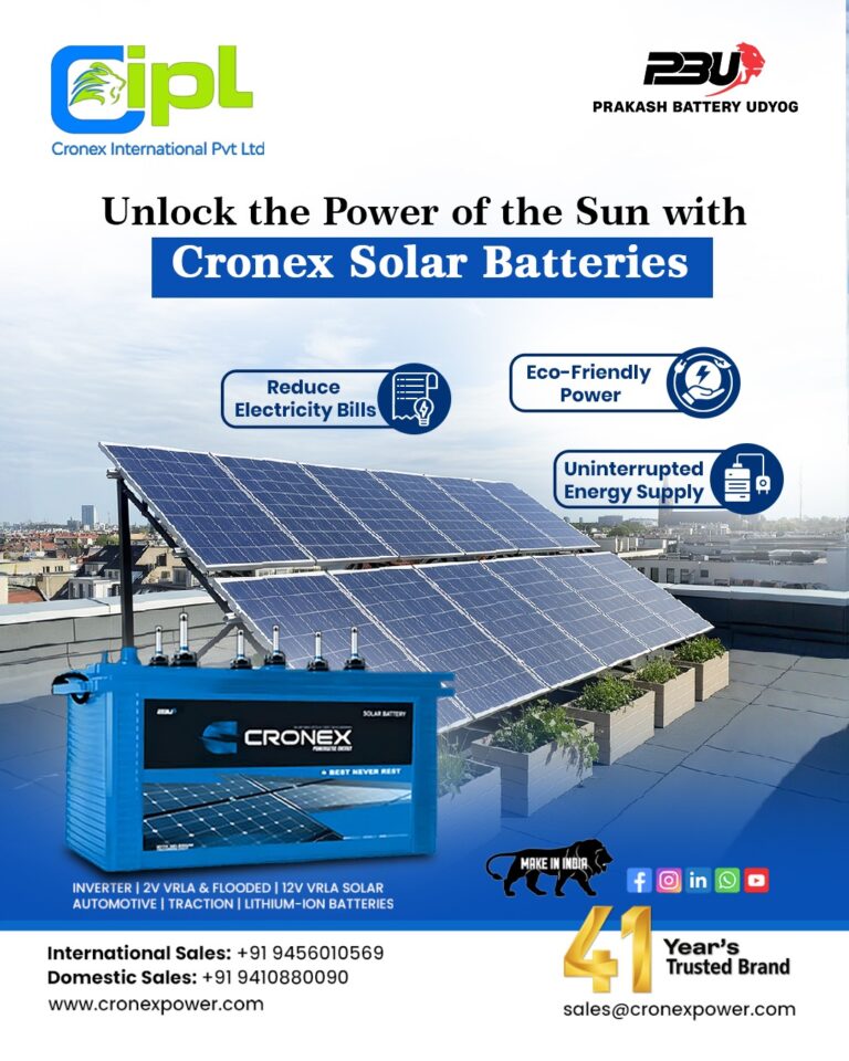 solar battery for inverter