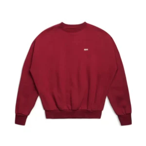 6PM CREWNECK WINE RED