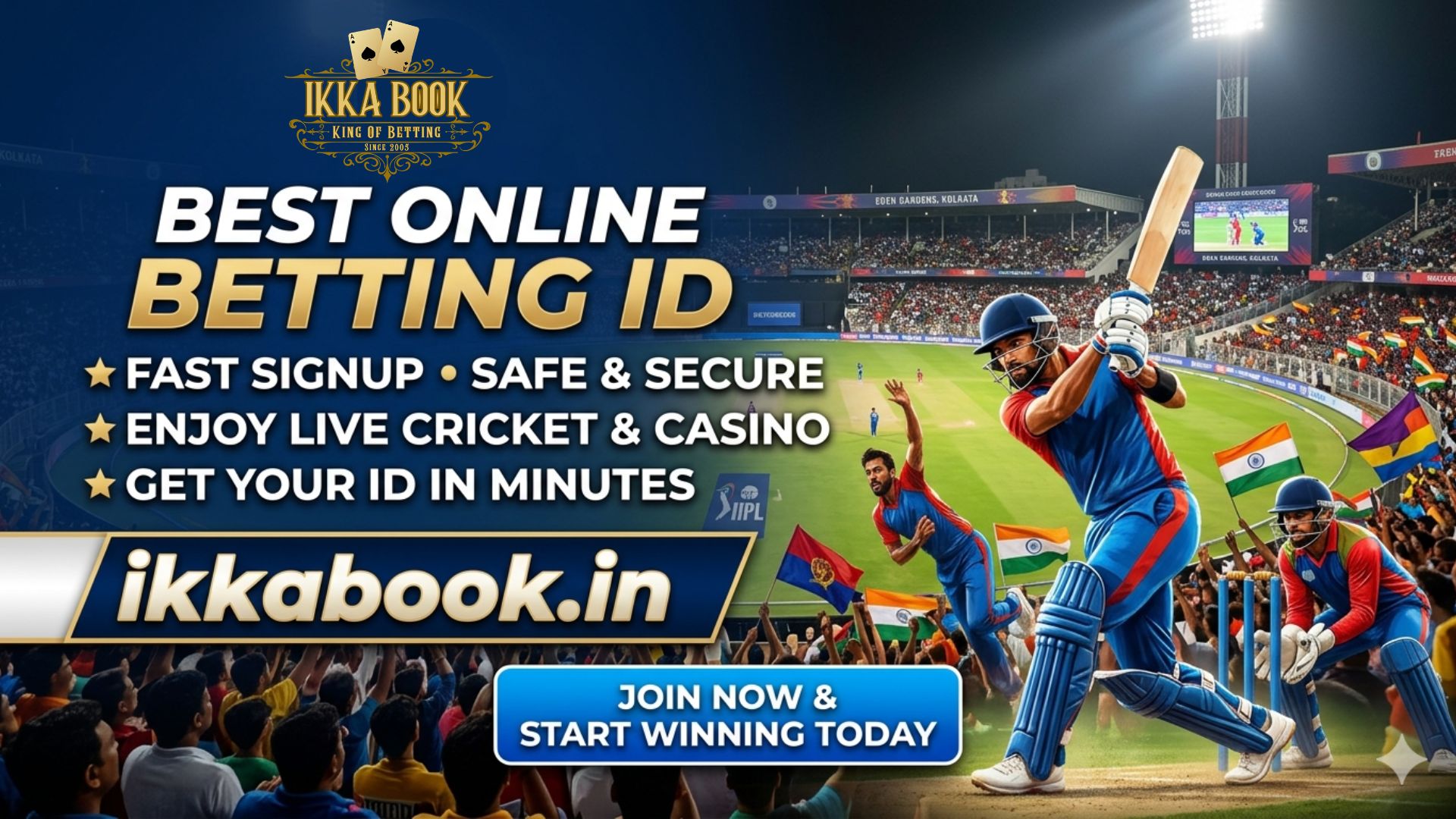 Trusted online betting ID provider ensuring fast signup and smooth live betting access
