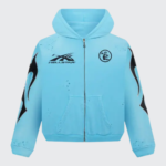 Blue Hellstar Studios Zip Hoodie