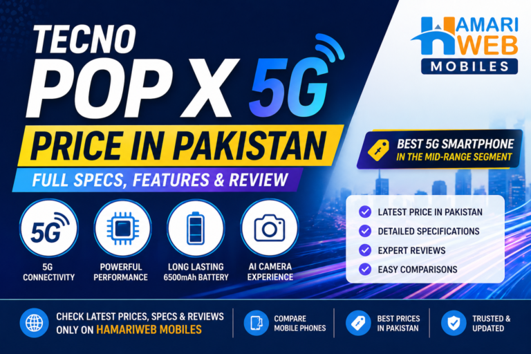 Tecno Pop X 5G Price in Pakistan