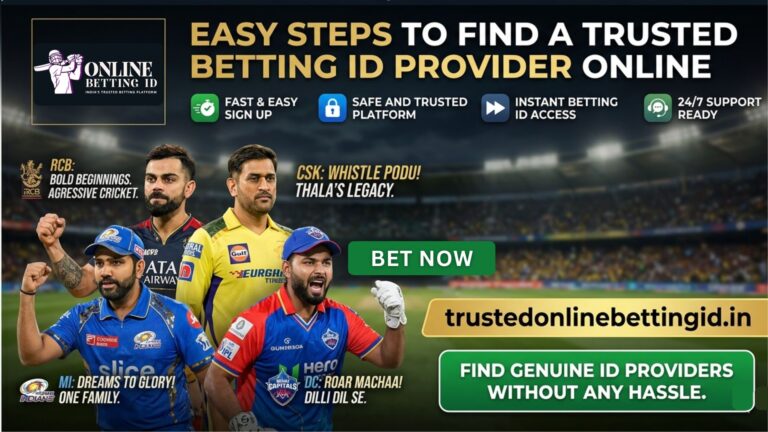 Process to find verified online betting ID provider