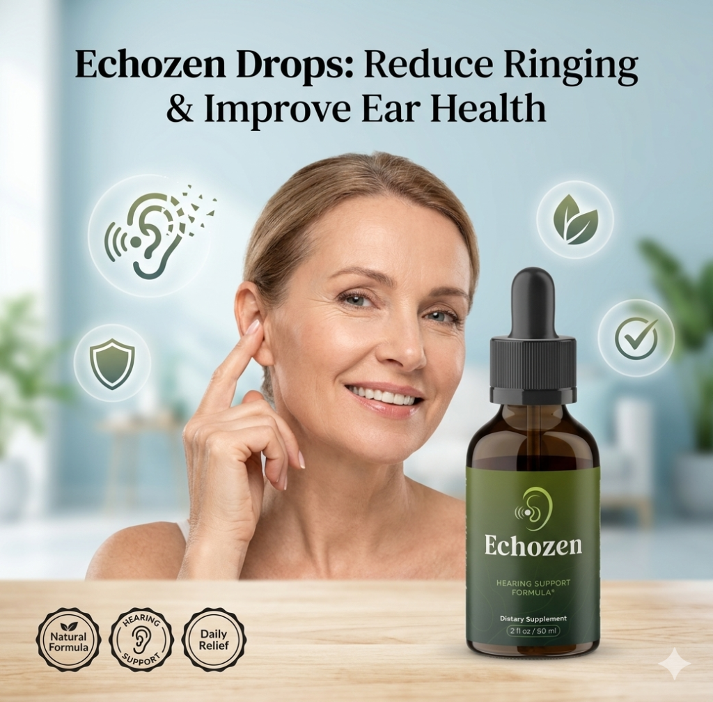 Echozen Drops Reduce Ringing & Improve Ear Health