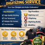 Embroidery Digitizing