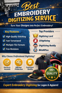 Embroidery Digitizing