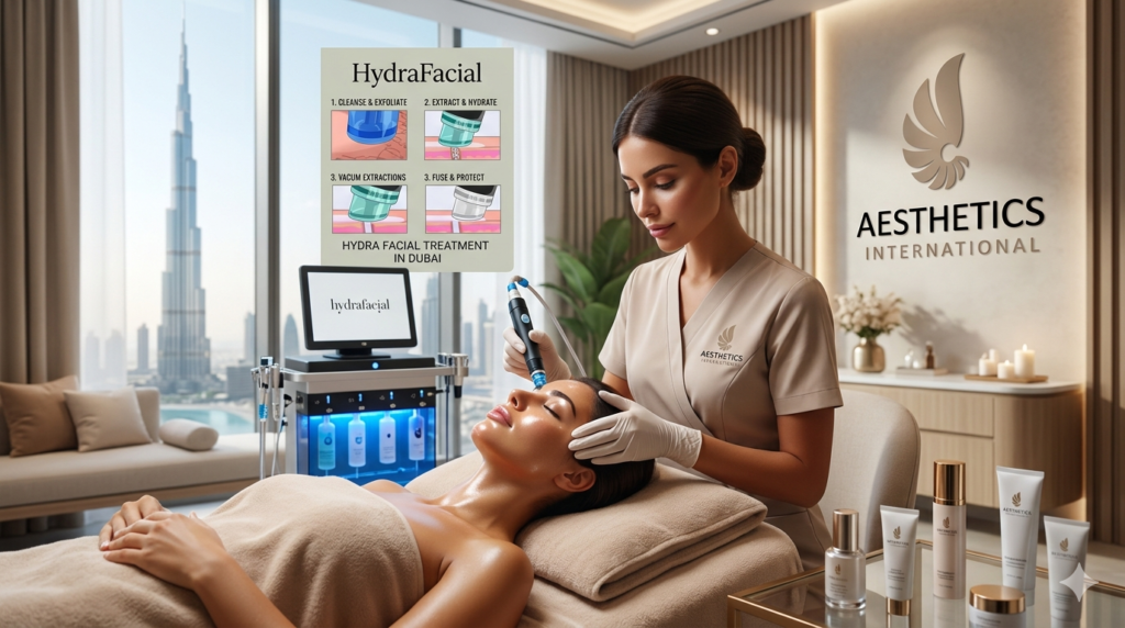 HydraFacial treatment in Dubai