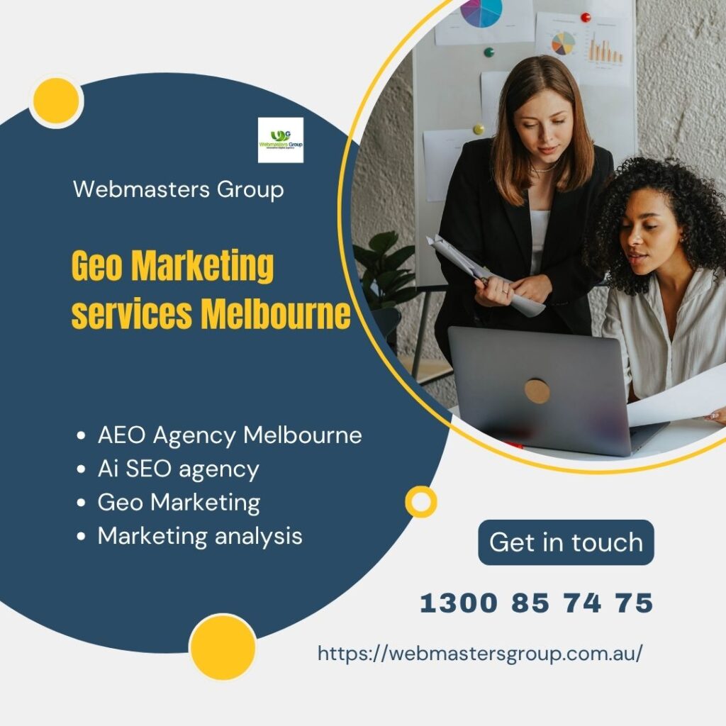 Geo Marketing services Melbourne