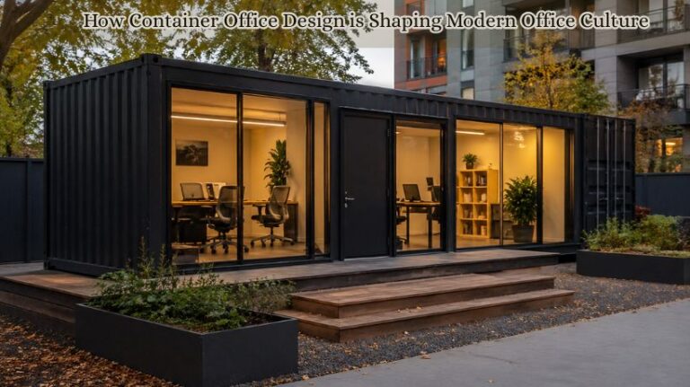 How Container Office Design is Shaping Modern Office Culture