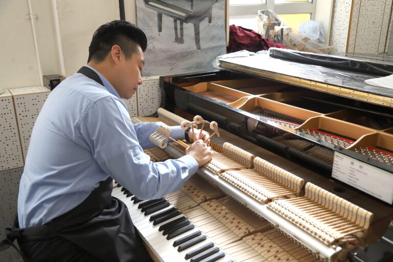 Piano tuning service
