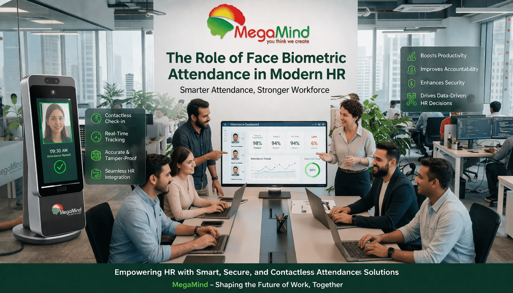 Biometric attendance software