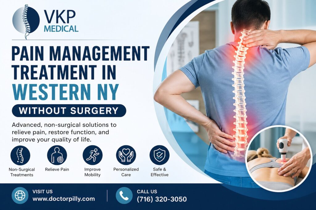 Pain Management Treatment in Western NY Without Surgery