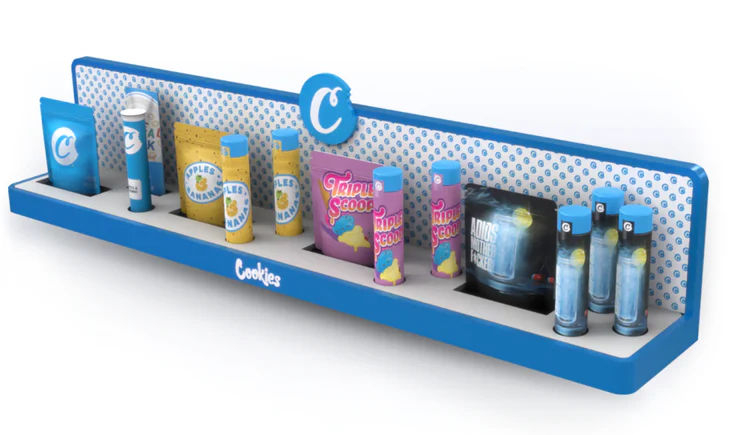 retail cannabis display cases​