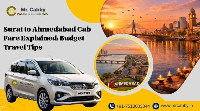 Surat to Ahmedabad Cab