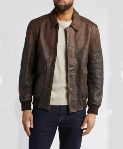 Tommy-Mens-Leather-Bomber-Flying-Jacket-Main