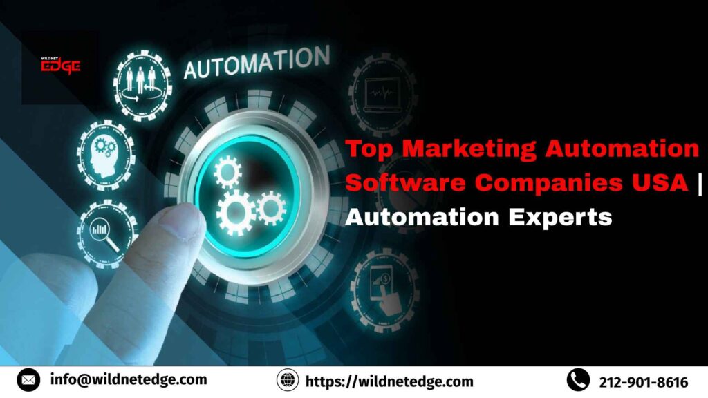 marketing automation software development companies USA