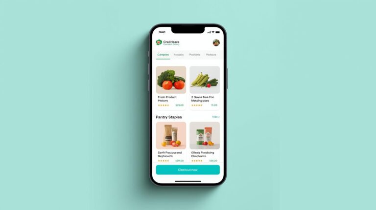 grocery delivery app