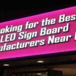 LED sign board manufacturers near me