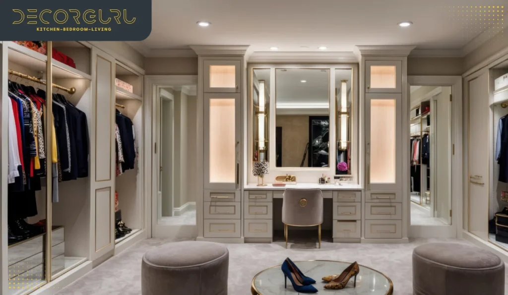 walk in wardrobe