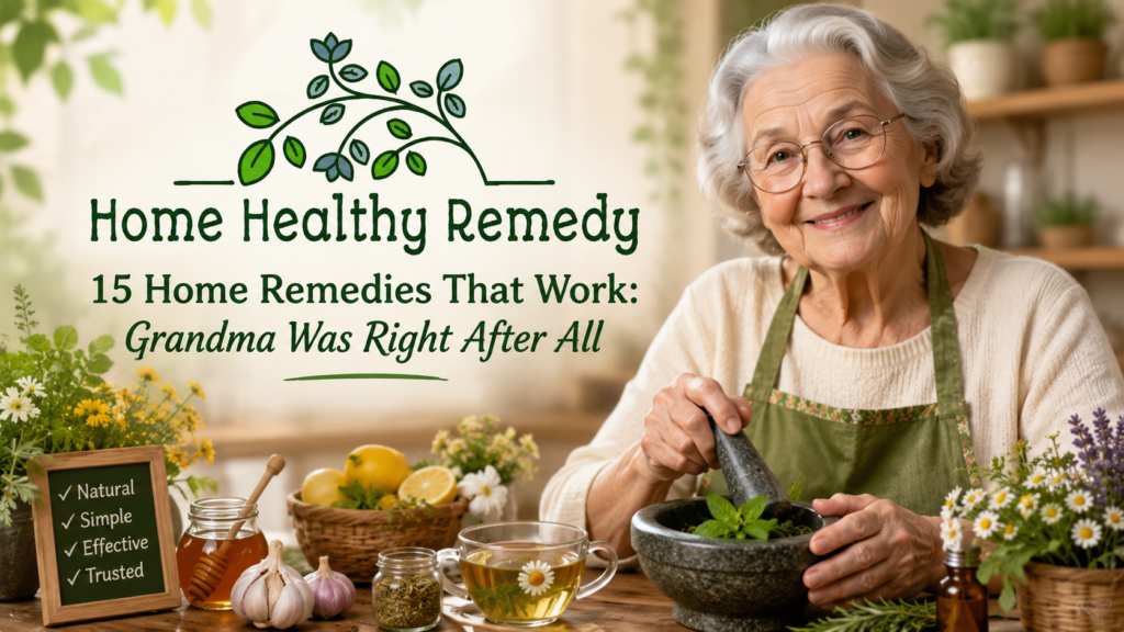 Home Health Remedies