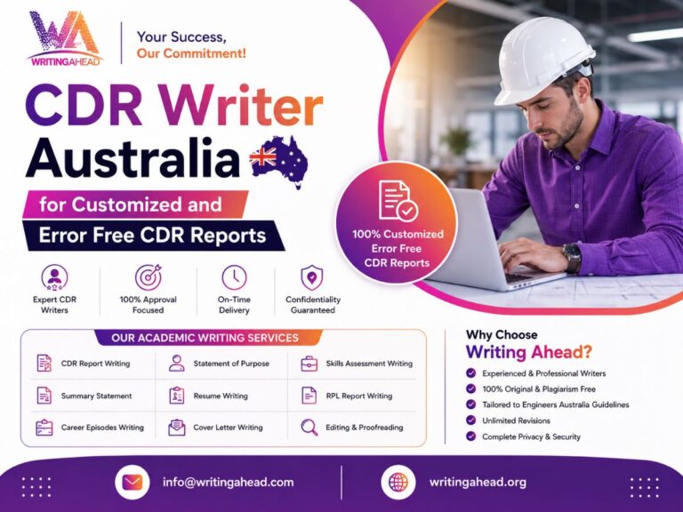 CDR Writer Australia