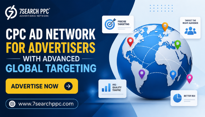CPC Ad Network for Advertisers with Advanced Global Targeting