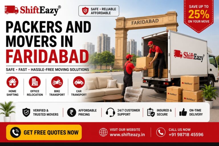 Packers and Movers in Faridabad