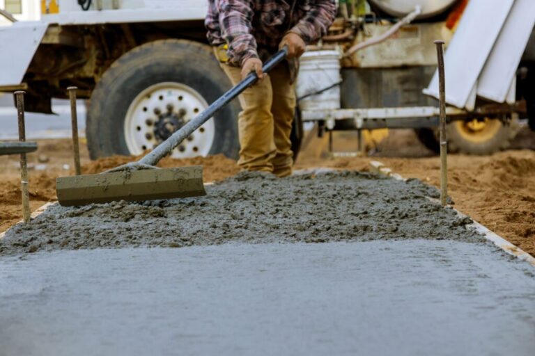 Concrete and Driveway