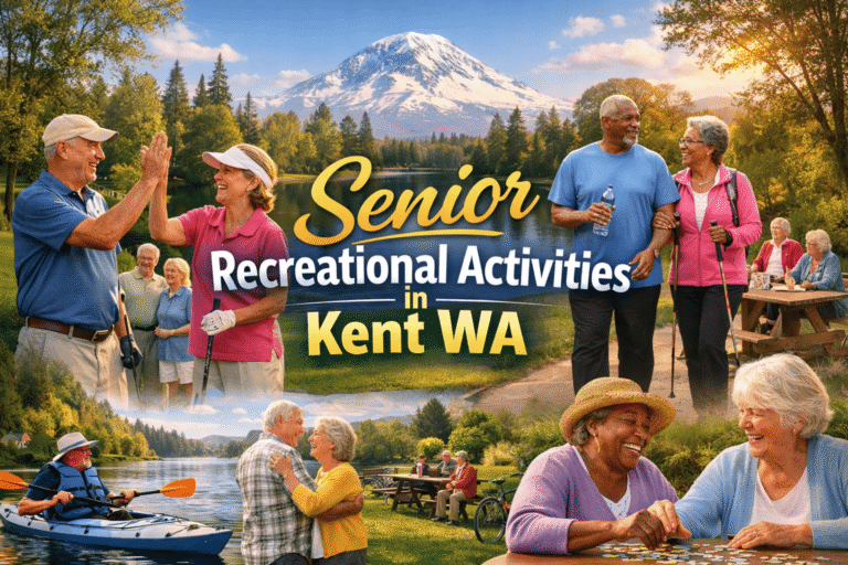 senior recreational activities in Kent WA