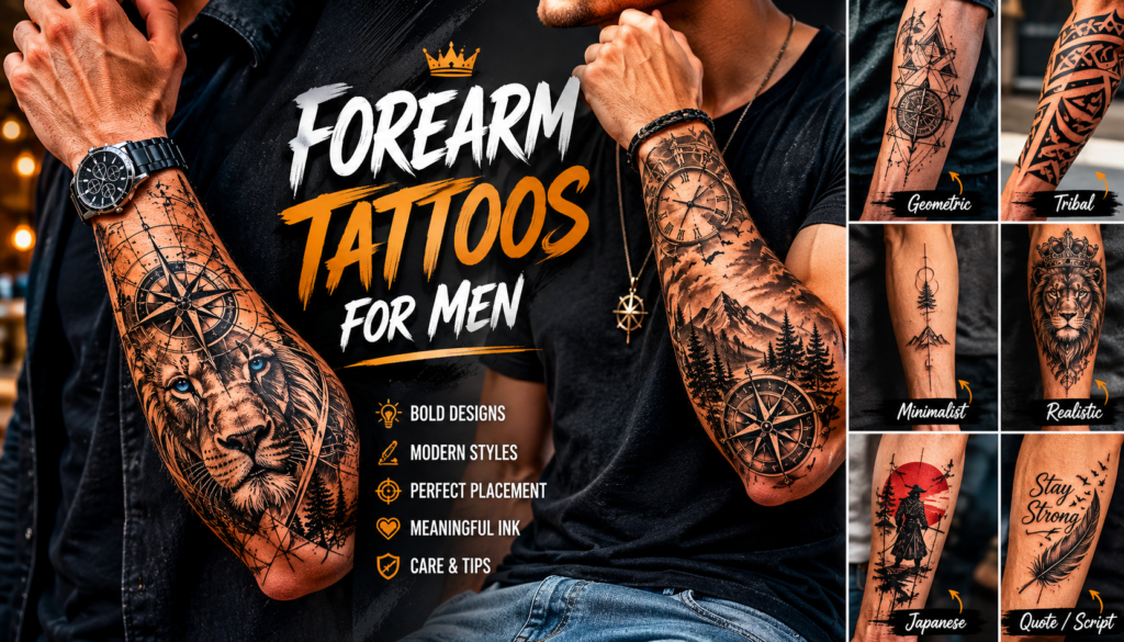 Forearm tattoo inspiration for men