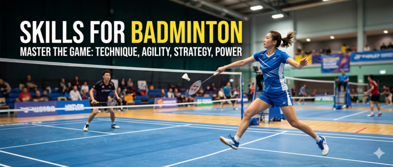 skills of badminton