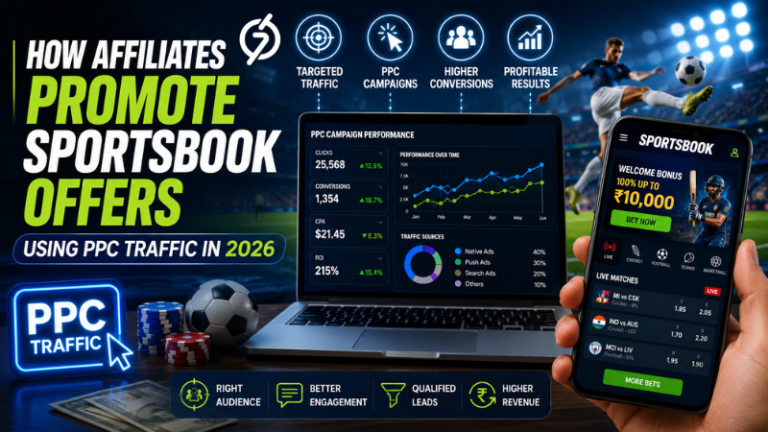 How Affiliates Promote Sportsbook Offers Using PPC Traffic in 2026