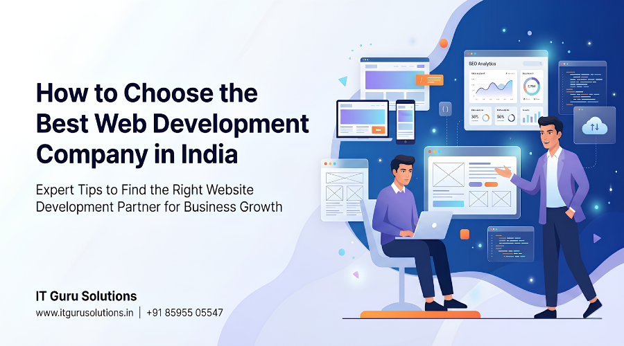 How to Choose the Best Web Development Company in India