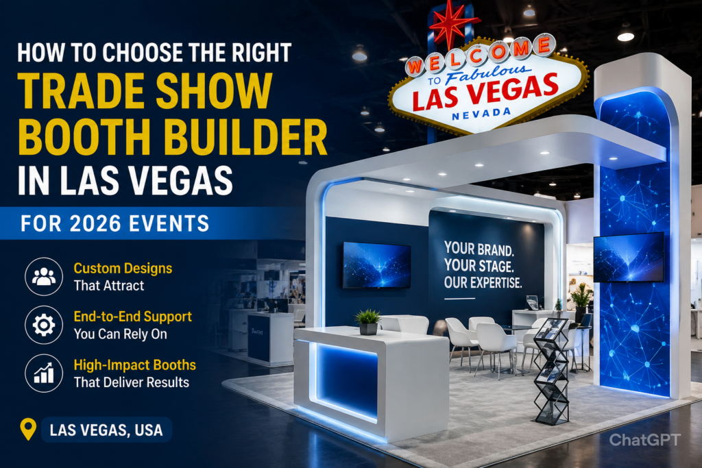 How to Choose the Right Trade Show Booth Builder in Las Vegas for 2026 Events