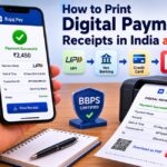 How to Print Digital Payment Receipts in India as PDF