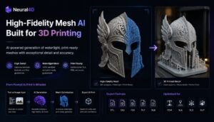 Neural4D: Precision Meets Creativity with High-Fidelity Mesh AI